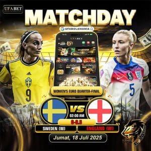 Swedia vs Inggris